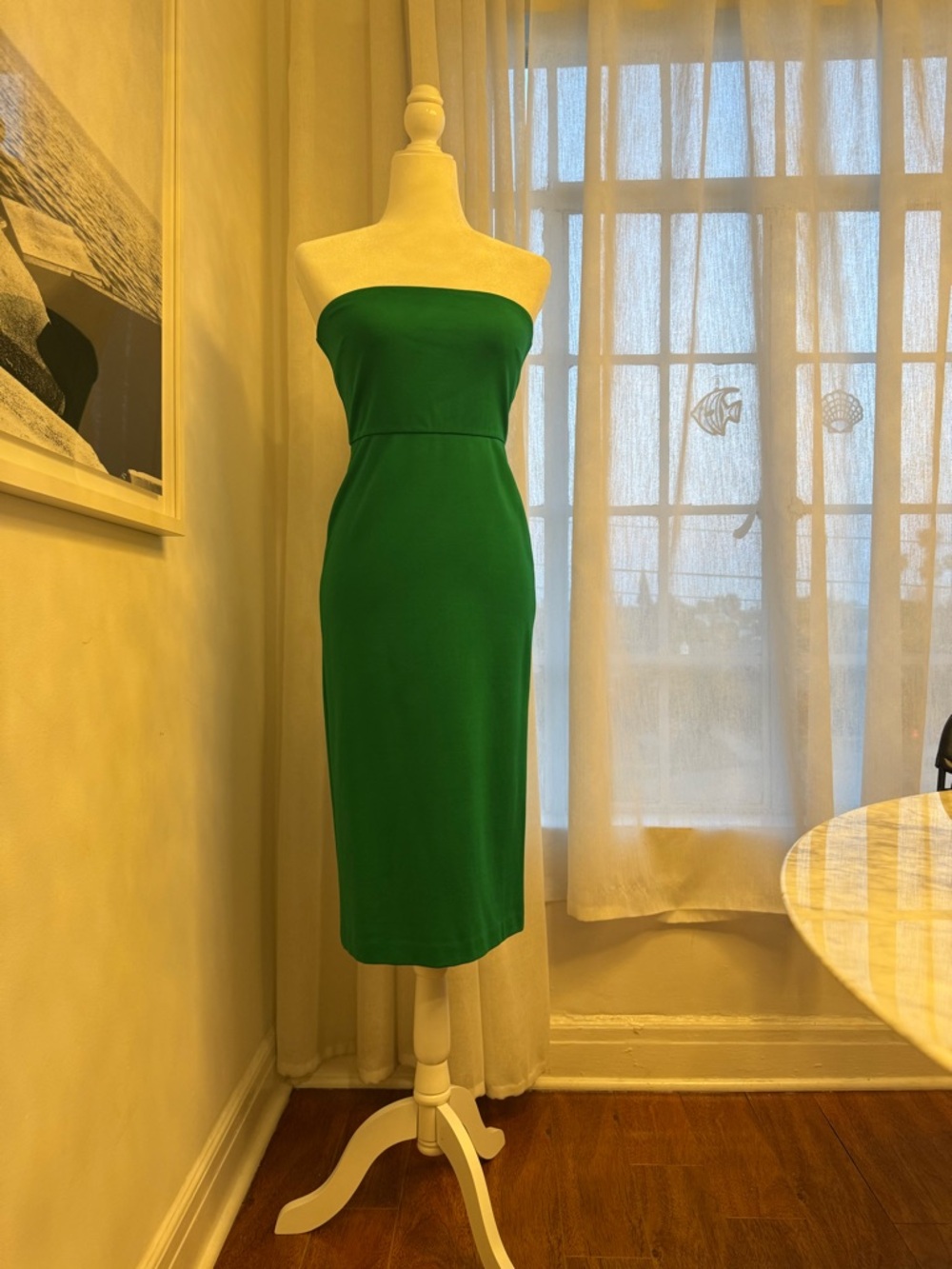 NBD Strapless Emerald Tube Dress